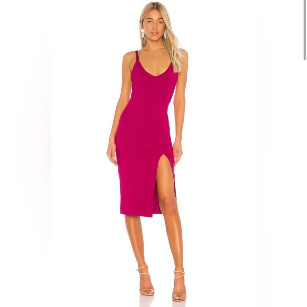 Lovers + Friends Fuchsia Dress